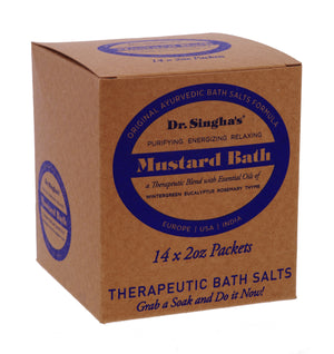 Mustard Bath (2oz x 14 units)   $3.56/unit  SEASONAL SPECIAL